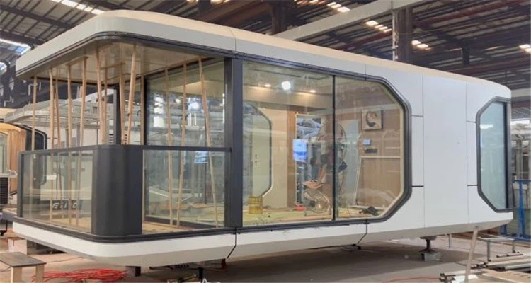 prefabricated outdoor space mobile capsule houses 6