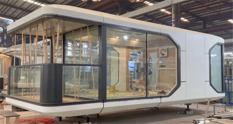 prefab mobile space capsule house homes 7